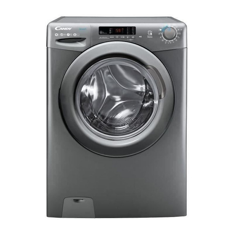 Lave-linge hublot CANDY CS1292DRRE/1-S - 9 kg - 1200 trs/min - Anthrac