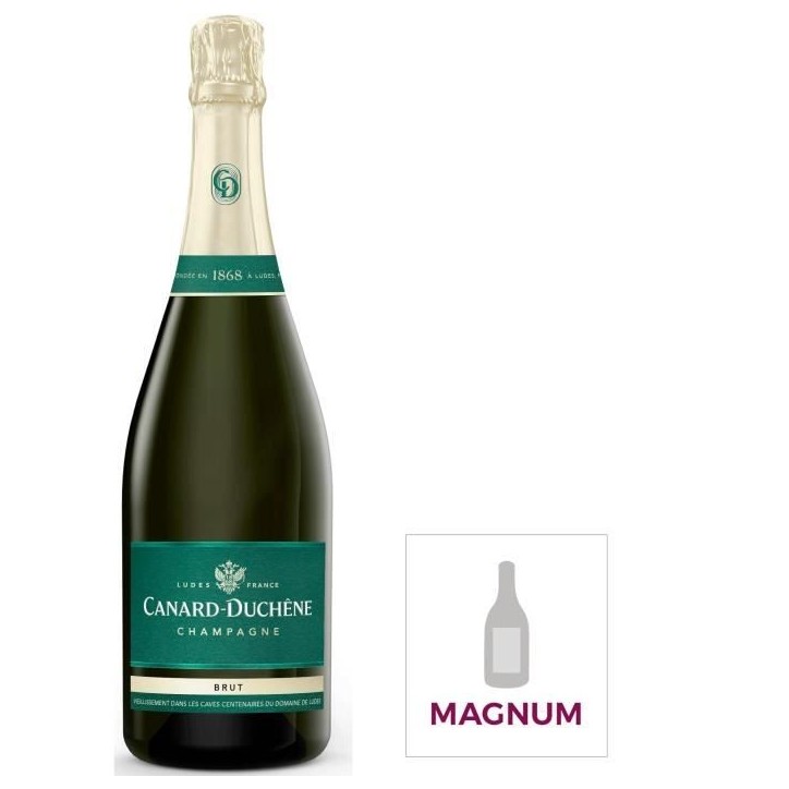 Champagne Canard Duchene Brut - MAGNUM 1,5L