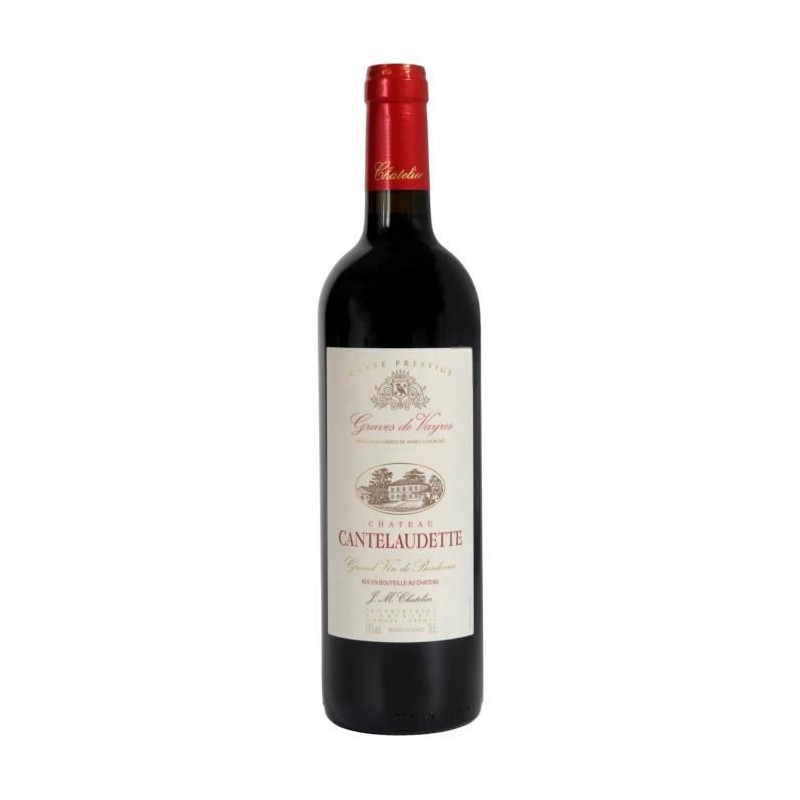 Château Cantelaudette Cuvée Prestige 2020 Graves de Vayres - Vin rou Château Cantelaudette Cuvée Prestige 2020 Graves de Vayres - Vin rou