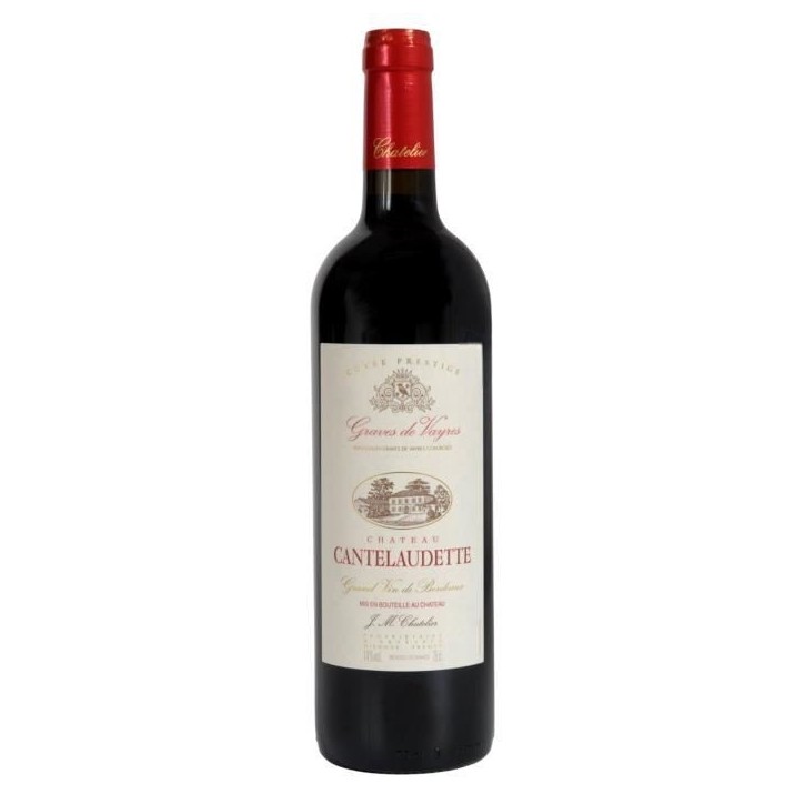 Château Cantelaudette Cuvée Prestige 2020 Graves de Vayres - Vin rouge de Bordeaux