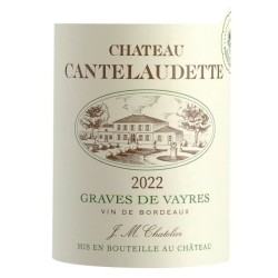 Château Cantelaudette Tradition 2022 Graves de Vayres - Vin blanc de
