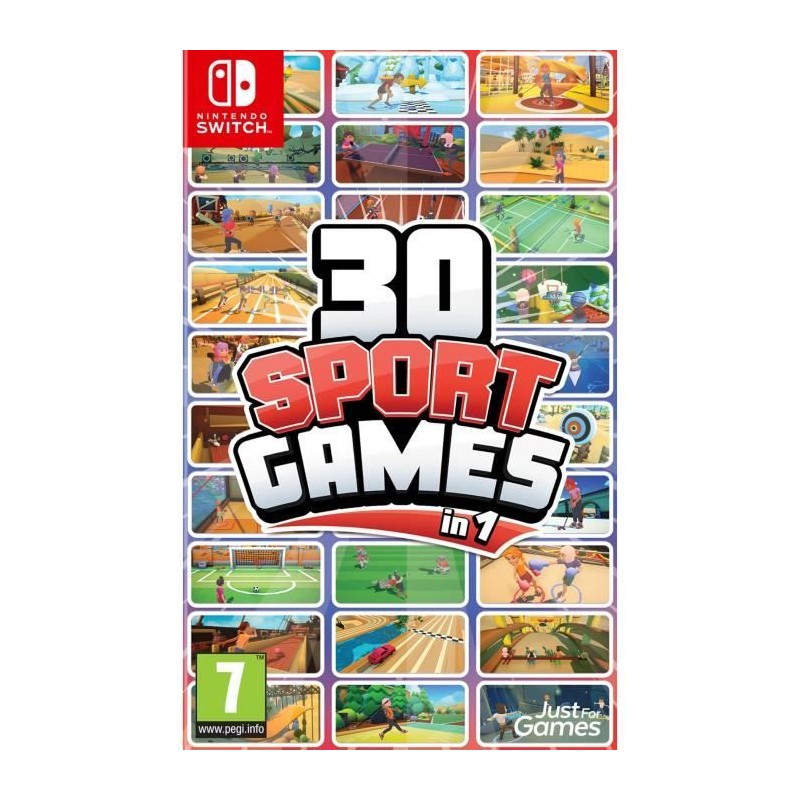 Jeu Nintendo Switch - 30 Sport Games in 1 - Sport - En boîte - Cartou Jeu Nintendo Switch - 30 Sport Games in 1 - Sport - En boîte - Cartou