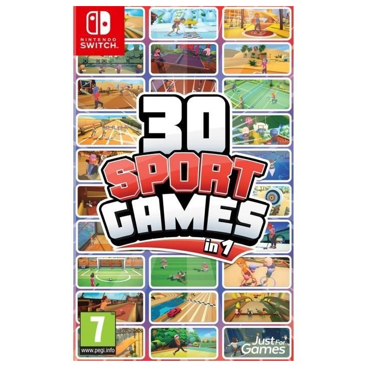 Jeu Nintendo Switch - 30 Sport Games in 1 - Sport - En boîte - Cartouche