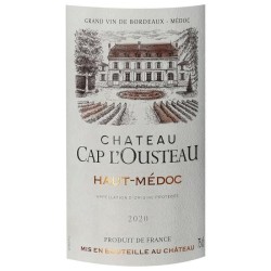 Château Cap l'Ousteau 2021 Haut-Médoc - Vin rouge de Bordeaux