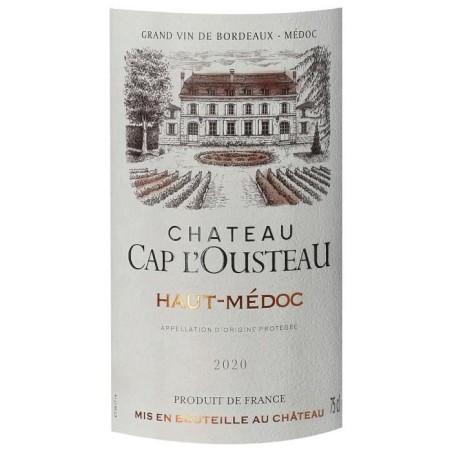 Château Cap l'Ousteau 2021 Haut-Médoc - Vin rouge de Bordeaux