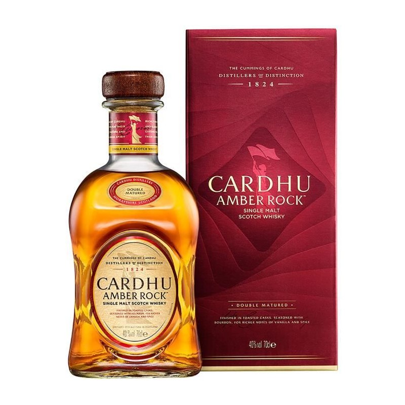 Cardhu Single Malt Scotch - Whisky Amber Rock - 40,0 % Vol. - 70 cl Cardhu Single Malt Scotch - Whisky Amber Rock - 40,0 % Vol. - 70 cl