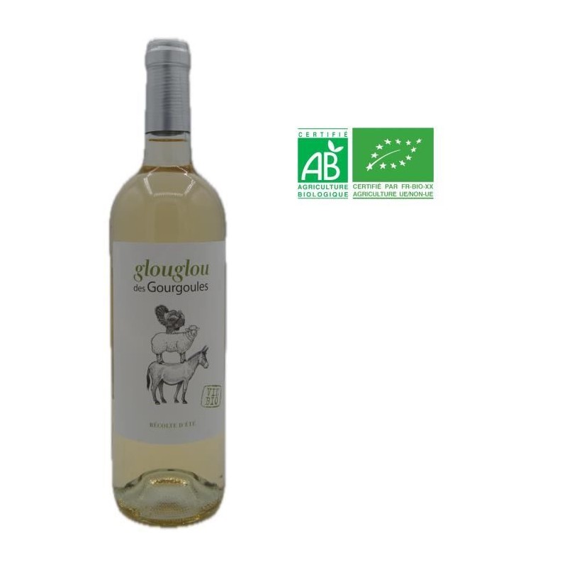 Château des Caraguilhes Cuvée Glouglou 2023 Pays d'Oc - Vin blanc de Château des Caraguilhes Cuvée Glouglou 2023 Pays d'Oc - Vin blanc de