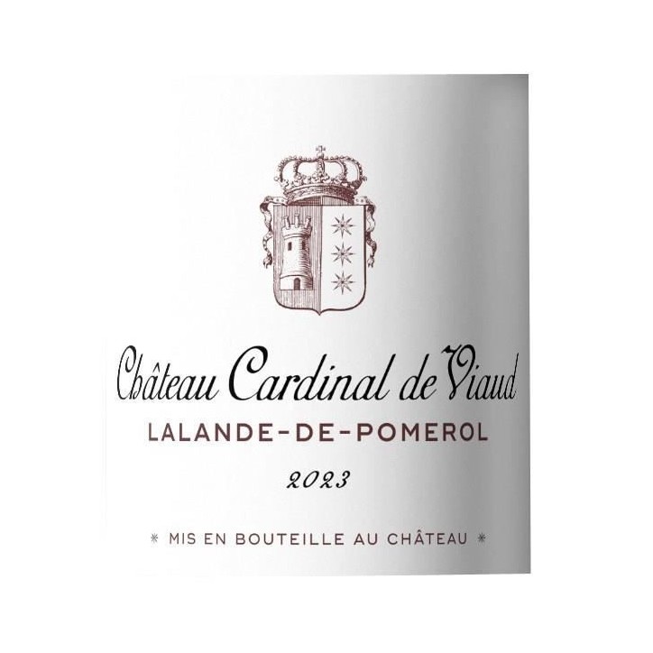Château Cardinal de Viaud 2023 Lalande-de-Pomerol - Vin rouge de Bordeaux