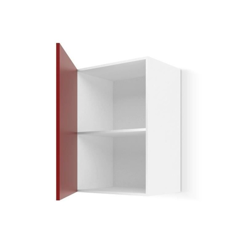 ULTRA Meuble haut de cuisine L 40 cm - Rouge mat ULTRA Meuble haut de cuisine L 40 cm - Rouge mat