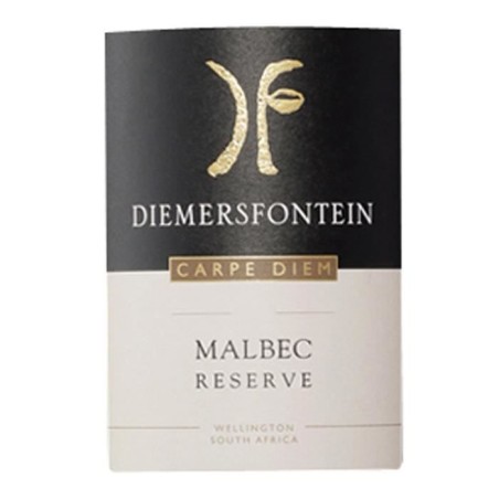 Diemersfontein Carpe Diem 2019 Malbec - Vin rouge d'Afrique du Sud