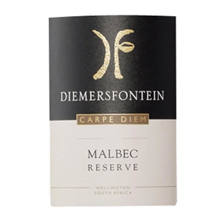 Diemersfontein Carpe Diem 2019 Malbec - Vin rouge d'Afrique du Sud