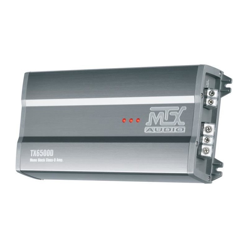 MTX TX6500D Amplificateur voiture Classe-D 1x500W RMS 2 Télécommande