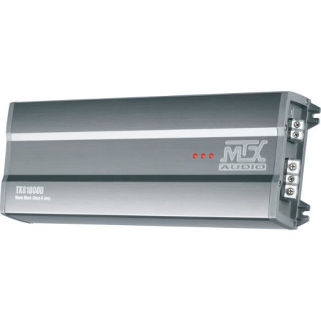 MTX TX81000D Amplificateur voiture Classe-D 1x1000W RMS @2O Télécomm