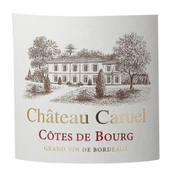 Château Caruel 2019 Côtes de Bourg - Vin rouge de Bordeaux