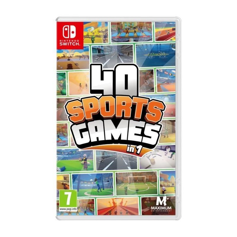 40 Sports Games in 1 - Jeu Nintendo Switch 40 Sports Games in 1 - Jeu Nintendo Switch