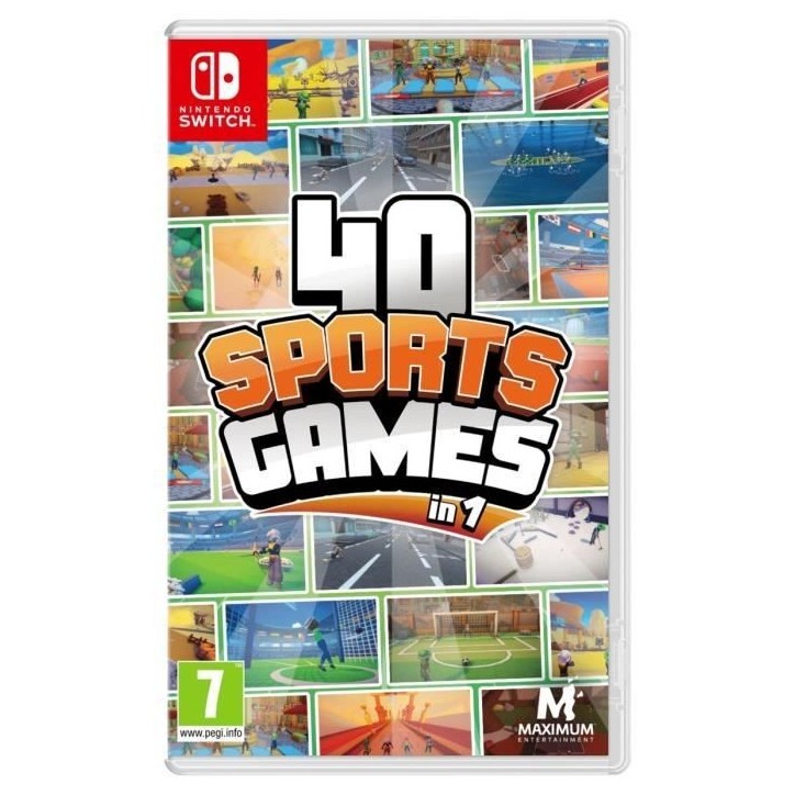 40 Sports Games in 1 - Jeu Nintendo Switch