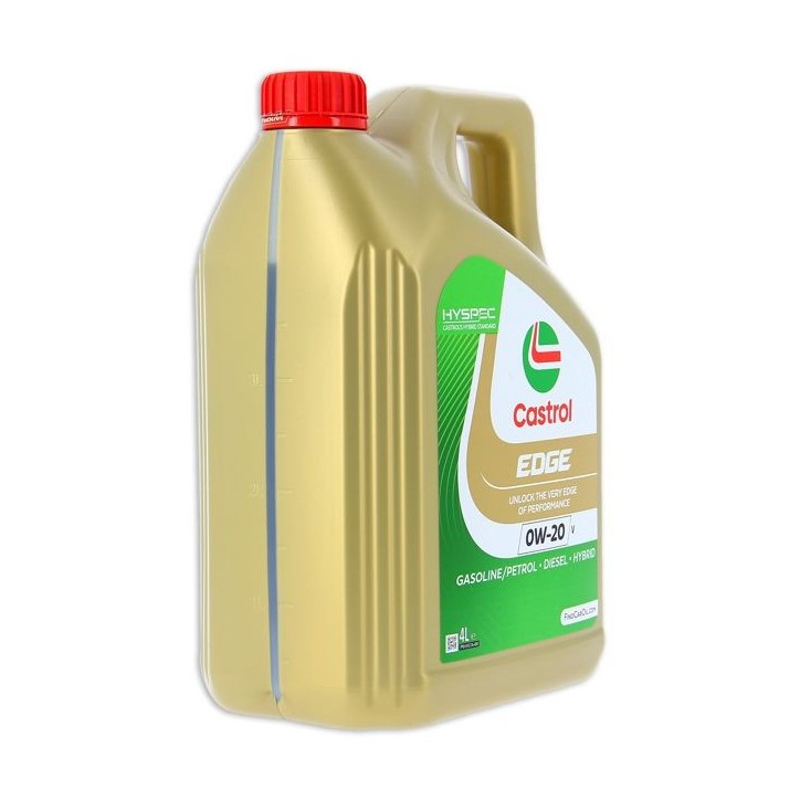 Huile moteur - CASTROL EDGE 0W-20 V - 4L - 0W20 Huile moteur - CASTROL EDGE 0W-20 V - 4L - 0W20
