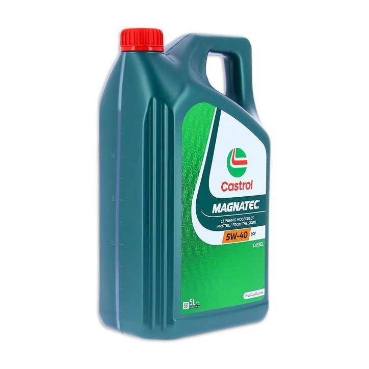 Huile moteur - CASTROL - Magnatec 5W-40 DPF - 5L - 5W40