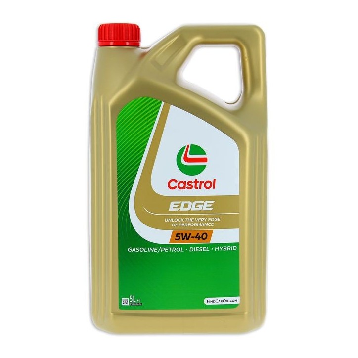 Huile moteur - CASTROL EDGE 5W-40 - 5L - 5W40