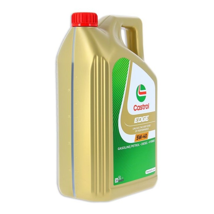 Huile moteur - CASTROL EDGE 5W-40 - 5L - 5W40
