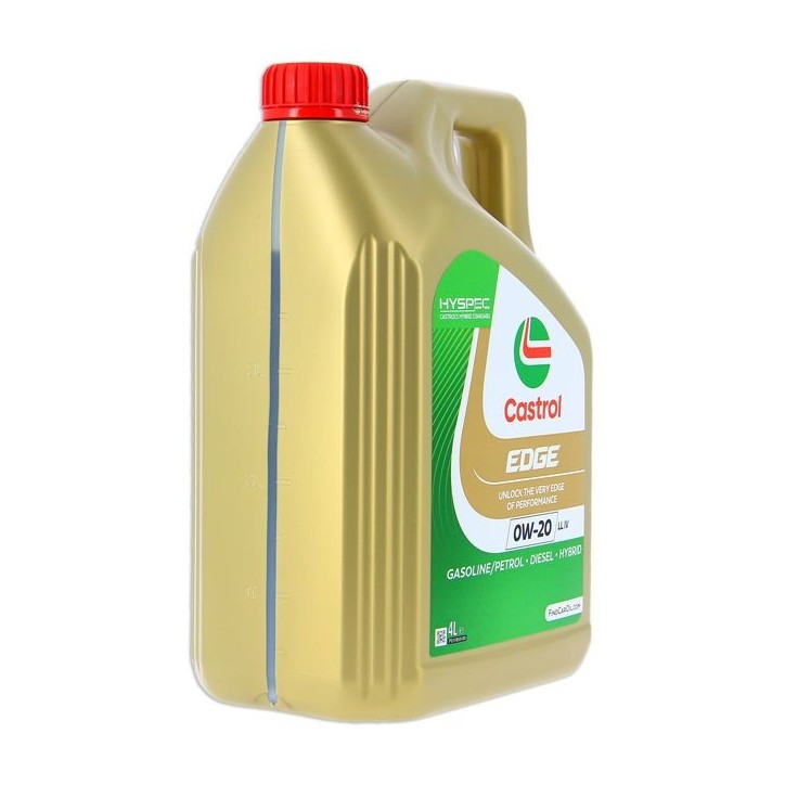 Huile moteur - CASTROL - EDGE 0W-20 LL IV - 4L Huile moteur - CASTROL - EDGE 0W-20 LL IV - 4L