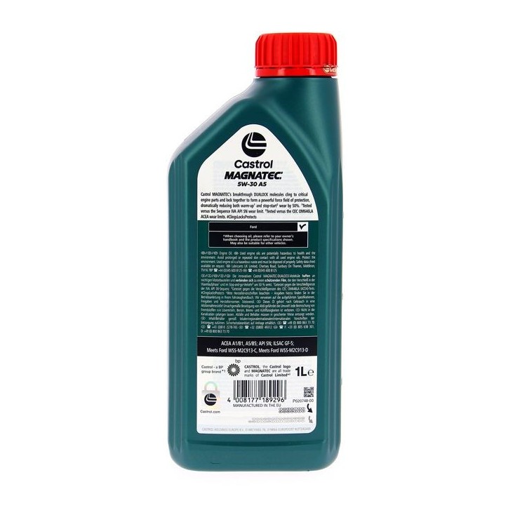 Huile moteur - CASTROL Magnatec 5W-30 A5 - 1L - 5W30