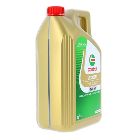 Huile moteur - CASTROL EDGE 0W-40 - 5L - 0W40