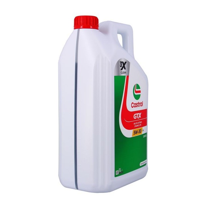 Huile moteur - CASTROL GTX 5W-30 C4 - 5L - 5W30