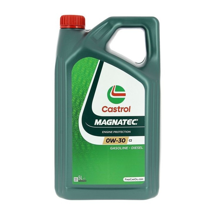 Huile moteur - CASTROL Magnatec 0W-30 C2 - 5L - 0W30