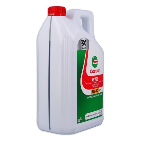 Huile moteur - CASTROL GTX 5W-30 RN17 - 5L - 5W30