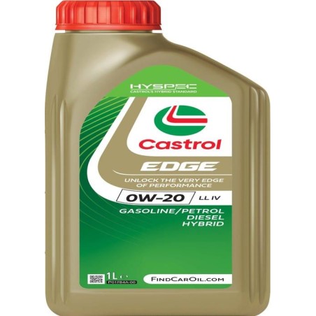 Huile moteur - CASTROL EDGE 0W-20 LL IV - 1L - 0W20