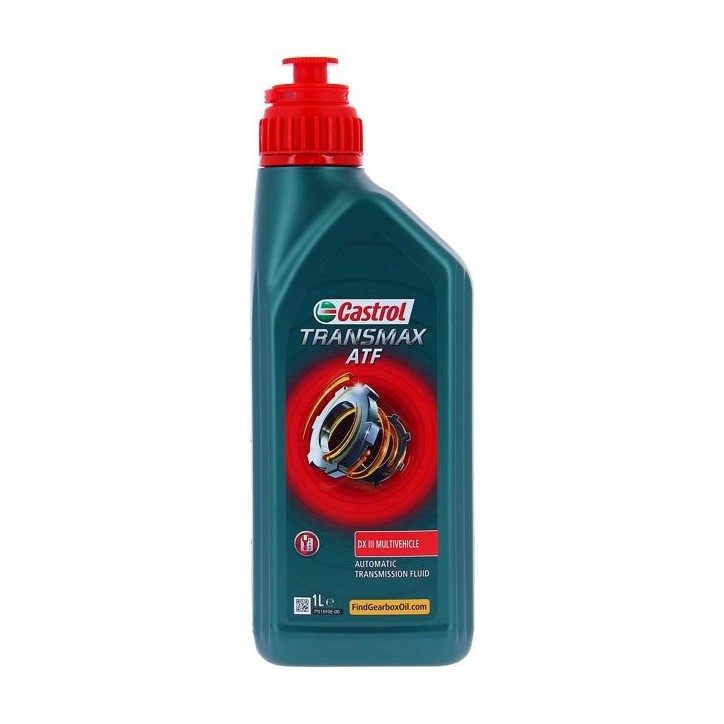 huile de transmission - CASTROL Transmax ATF DX III Multi véhicule - 1L