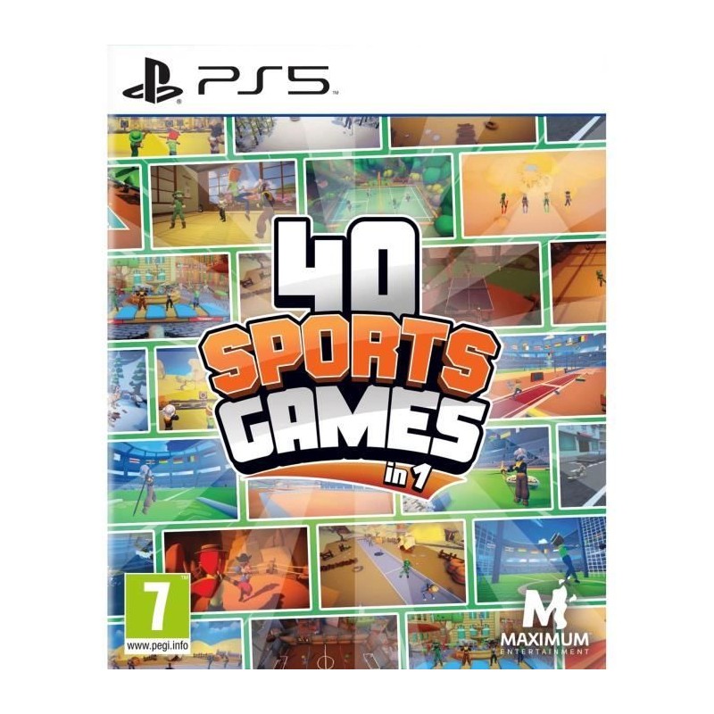40 Sports Games in 1 - Jeu PS5 40 Sports Games in 1 - Jeu PS5