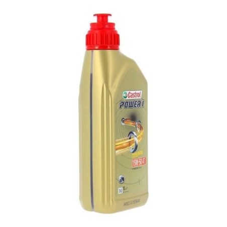 Huile moteur - CASTROL Power 1 4T 15W-50 - 1L - 15W50