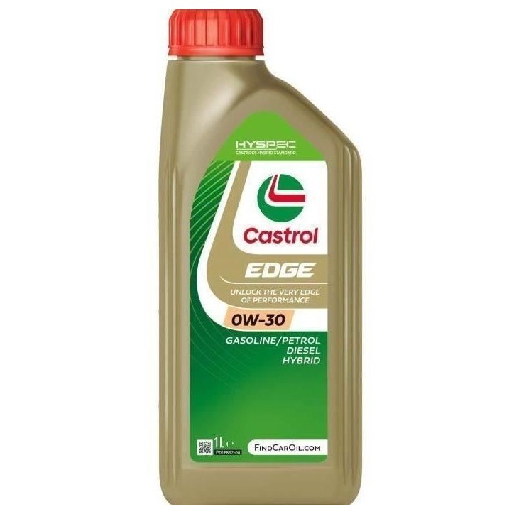 Huile moteur - CASTROL - EDGE 0W-30 - 1L