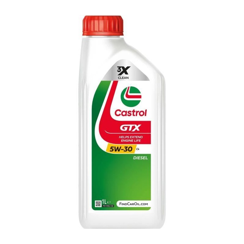 Huile moteur - CASTROL - GTX 5W-30 C4 - 1L Huile moteur - CASTROL - GTX 5W-30 C4 - 1L