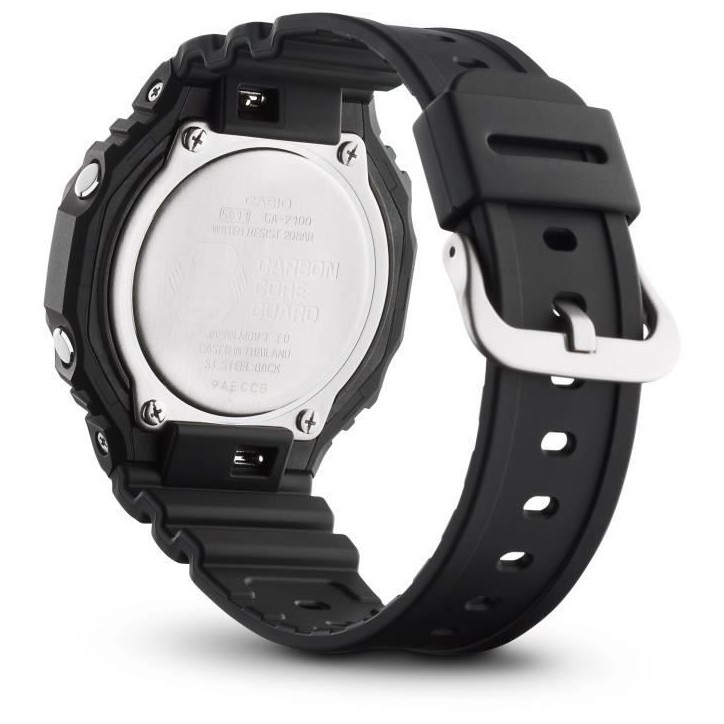 Montre G-SHOCK - CASIO - Résistante aux chocs - Multifonctions - Noir Montre G-SHOCK - CASIO - Résistante aux chocs - Multifonctions - Noir
