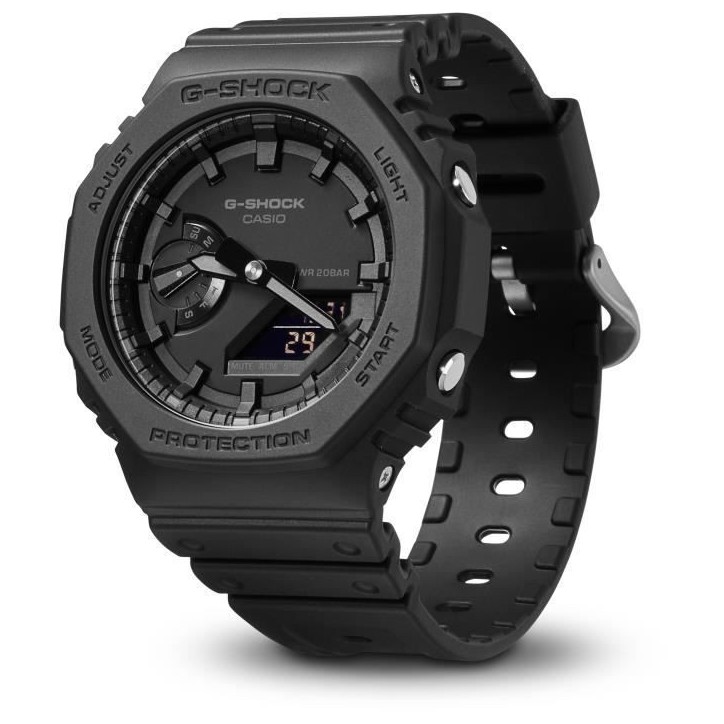 Montre G-SHOCK - CASIO - Résistante aux chocs - Multifonctions - Noir Montre G-SHOCK - CASIO - Résistante aux chocs - Multifonctions - Noir