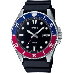 Montre - CASIO - Collection Homme - Noir - Acier - Étanchéité 20 ba