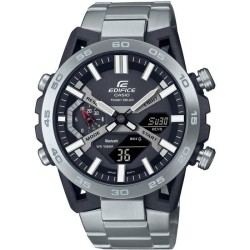 Montre - CASIO - ECB-2000D-1AEF - 51mm - Argent - Bluetooth - Solaire