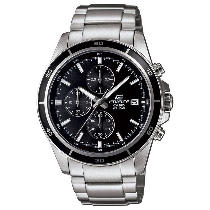 Montre - CASIO - EFR-526D-1AVUEF - Acier inoxydable - Chronométrage 1/10 sec - Étanchéité 10 bars Montre - CASIO - EFR-526D-1AVUEF - Acier inoxydable - Chronométrage 1/10 sec - Étanchéité 10 bars