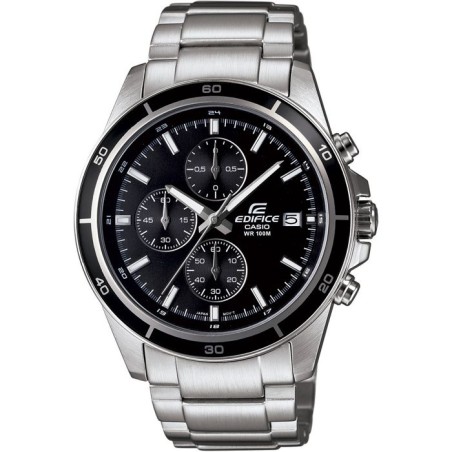 Montre - CASIO - EFR-526D-1AVUEF - Acier inoxydable - Chronométrage 1/10 sec - Étanchéité 10 bars
