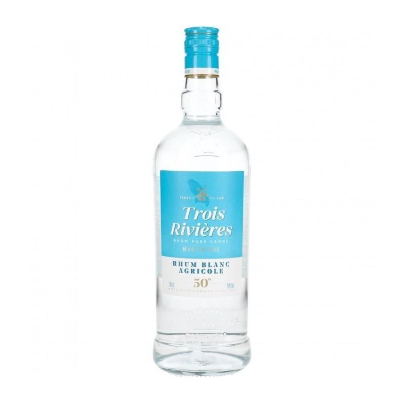 Trois Rivieres - Rhum Blanc Agricole - 50,0% Vol. - 100cl Trois Rivieres - Rhum Blanc Agricole - 50,0% Vol. - 100cl