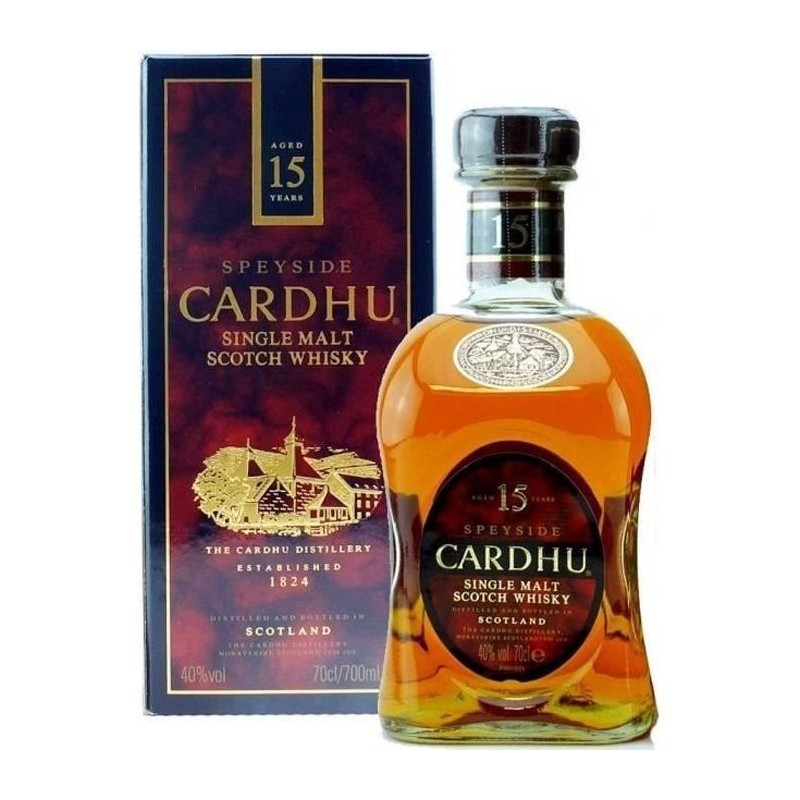 Cardhu - 15 ans - Speyside Single Malt Whisky - 40.0% Vol. - 70cl Cardhu - 15 ans - Speyside Single Malt Whisky - 40.0% Vol. - 70cl