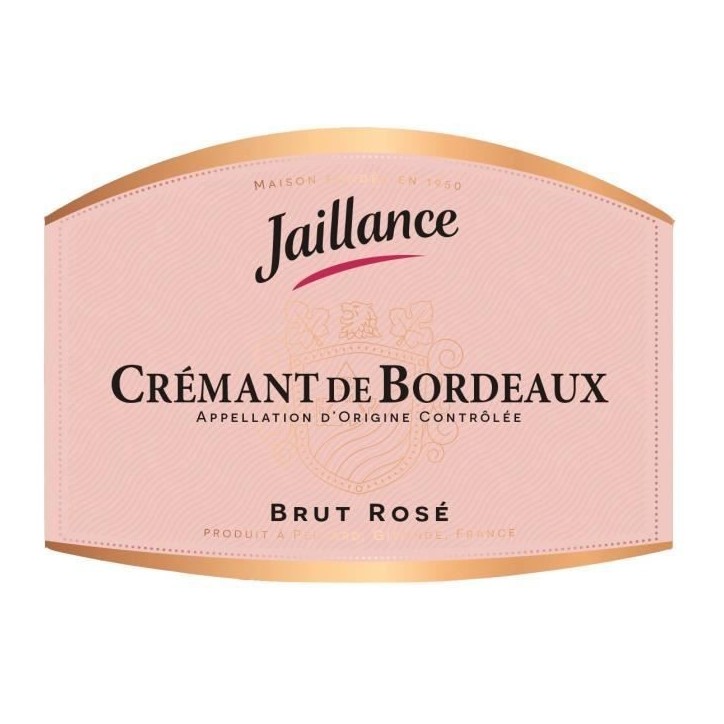 Jaillance - Crémant de Bordeaux Rosé