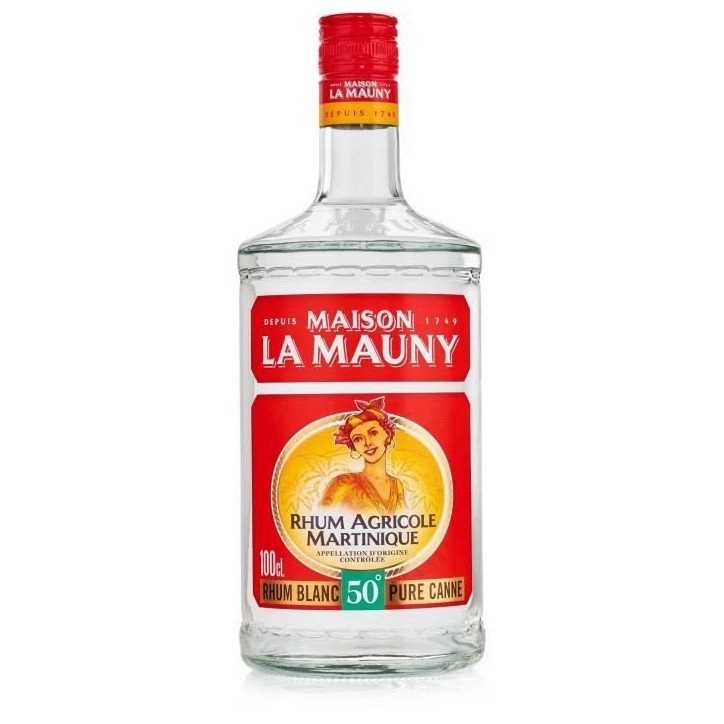 Maison La Mauny - Rhum Blanc Agricole - 50,0% Vol. - 100cl