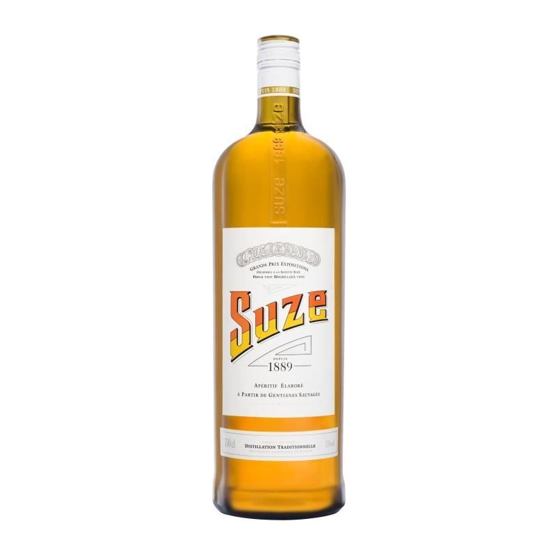 Suze - Liqueur de Gentiane - 15,0% Vol. - 150cl Suze - Liqueur de Gentiane - 15,0% Vol. - 150cl