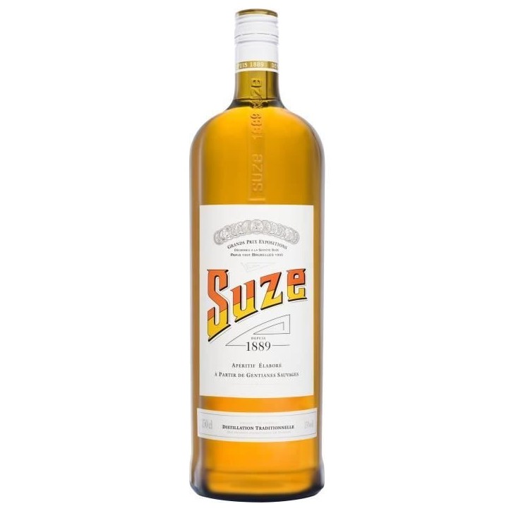 Suze - Liqueur de Gentiane - 15,0% Vol. - 150cl