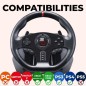 Volant de course - SUPERDRIVE - GS850-X - Levier de vitesse manuel - 3 pédales - Palettes - PS4 / Xbox