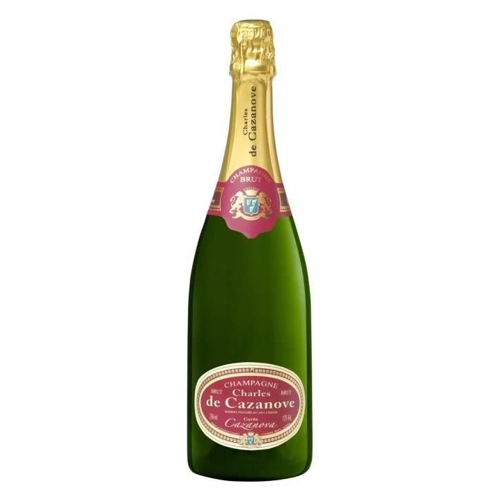 Champagne Charles de Cazanove - Cuvée Cazanova Ovale - Brut - 75cl